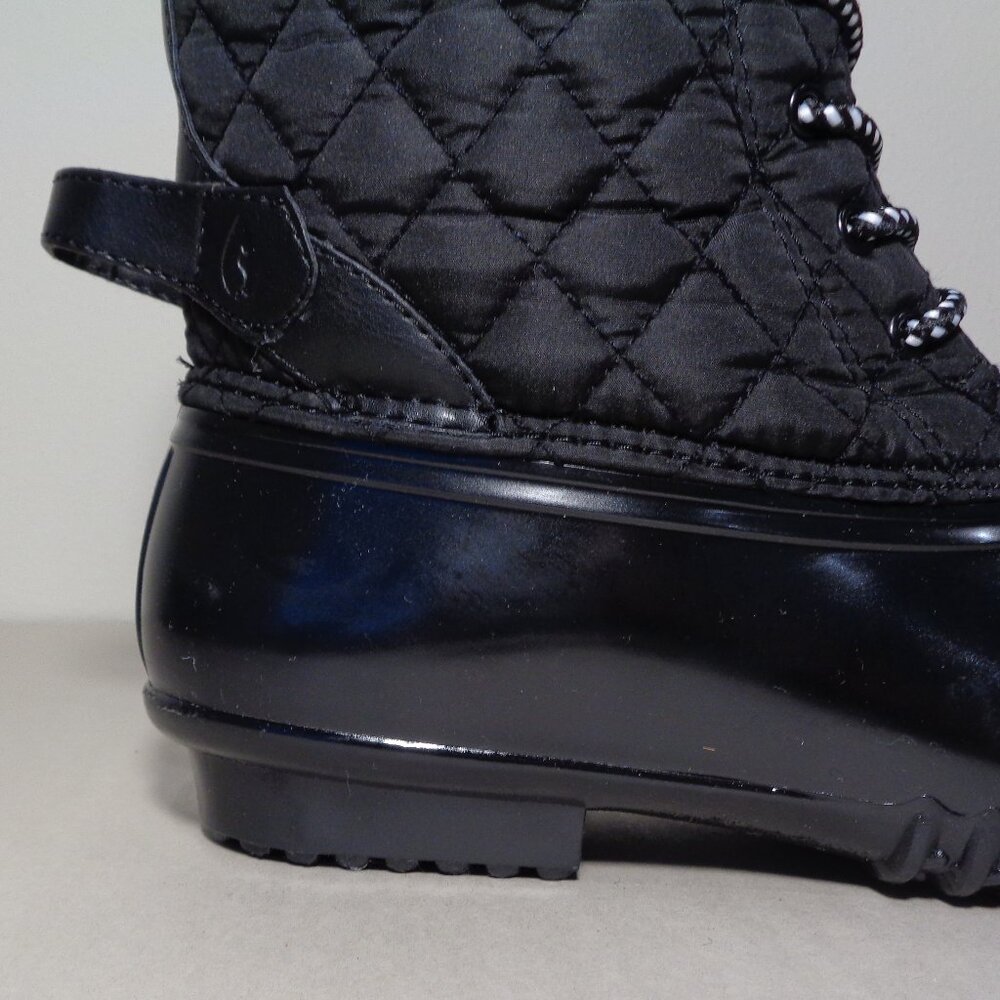 Sporto Size 10 M / ANDIE / Black / Lined / Duck Boots / New Women's Shoes - Picture 3 of 16